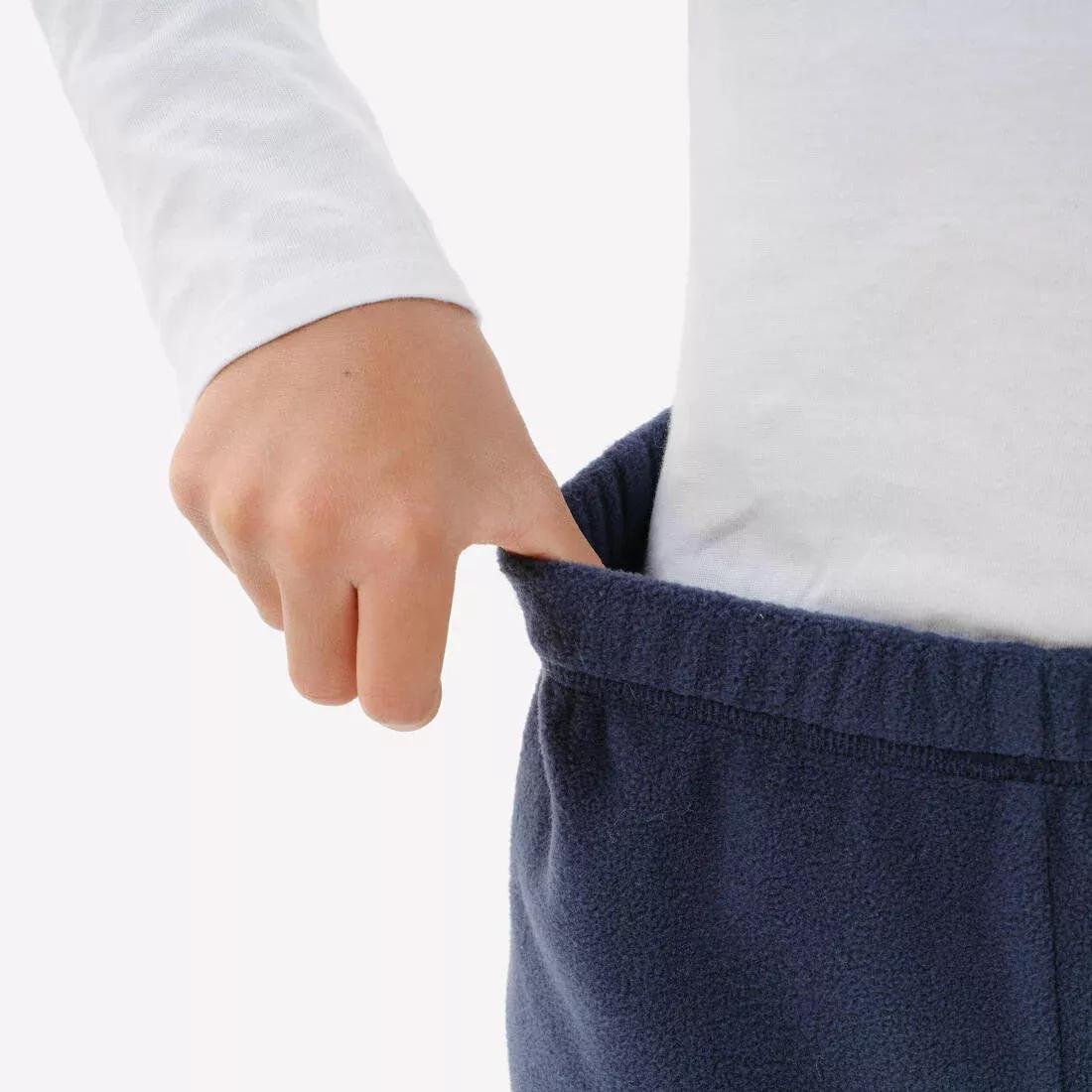 Kids Unisex Fleece Trousers - MH100, Navy, 5401_000, large image number 5