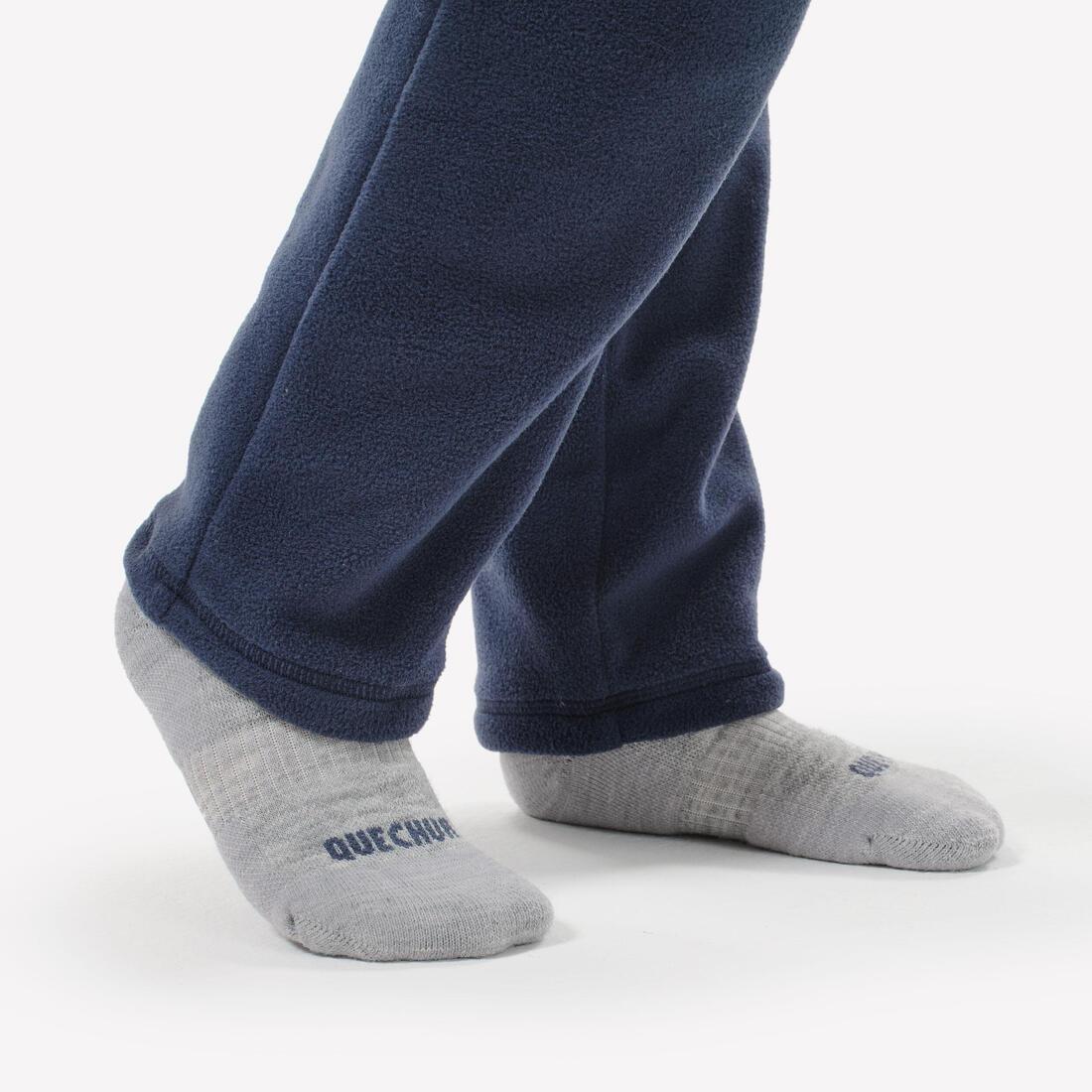 Kids Unisex Fleece Trousers - MH100, Navy, 5401_000, large image number 7