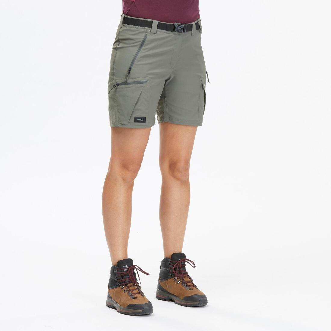 Mountain Trek Shorts - Mt500, Khaki, , large image number 1