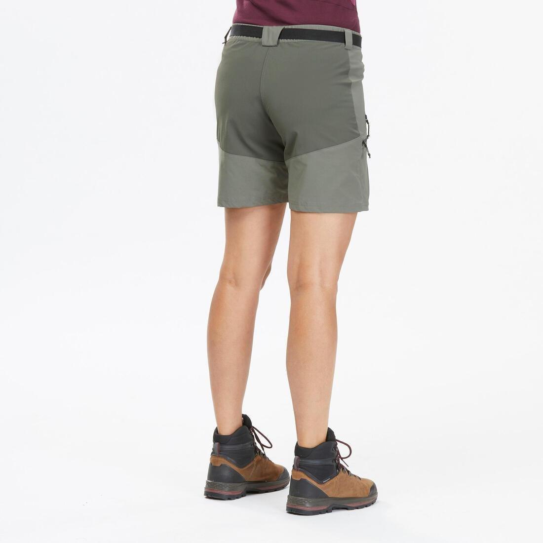 Mountain Trek Shorts - Mt500, Khaki, No Color, large image number 2