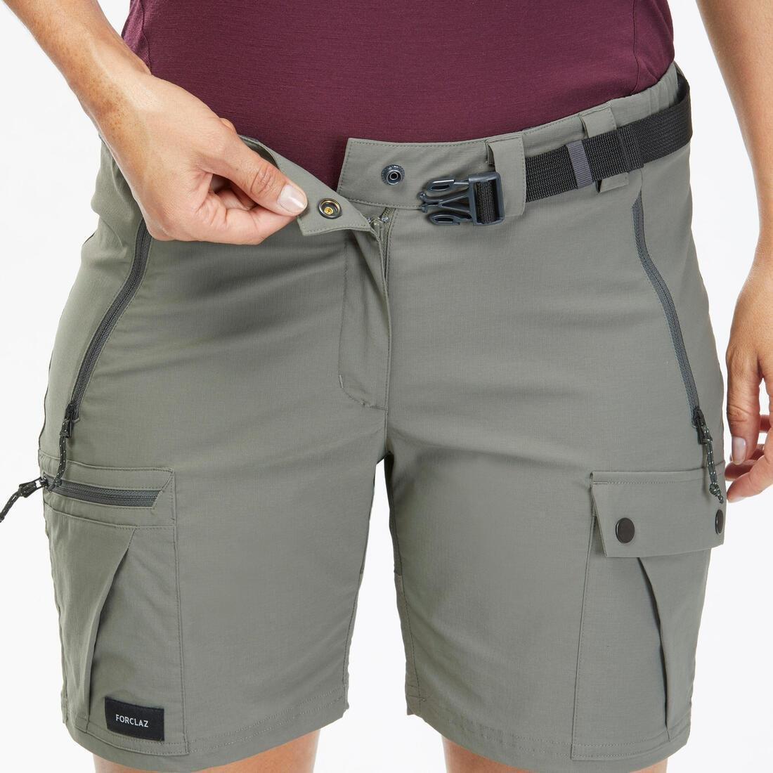 Mountain Trek Shorts - Mt500, Khaki, No Color, large image number 4