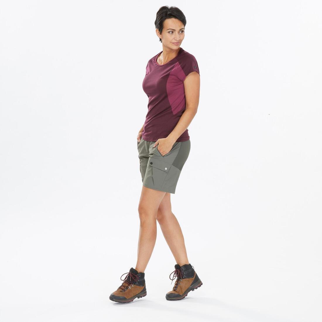 Mountain Trek Shorts - Mt500, Khaki, , large image number 5