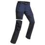 FORCLAZ - Women Mountain Trekking 2-In-1 Zip-Off Trousers - Mt500, Navy