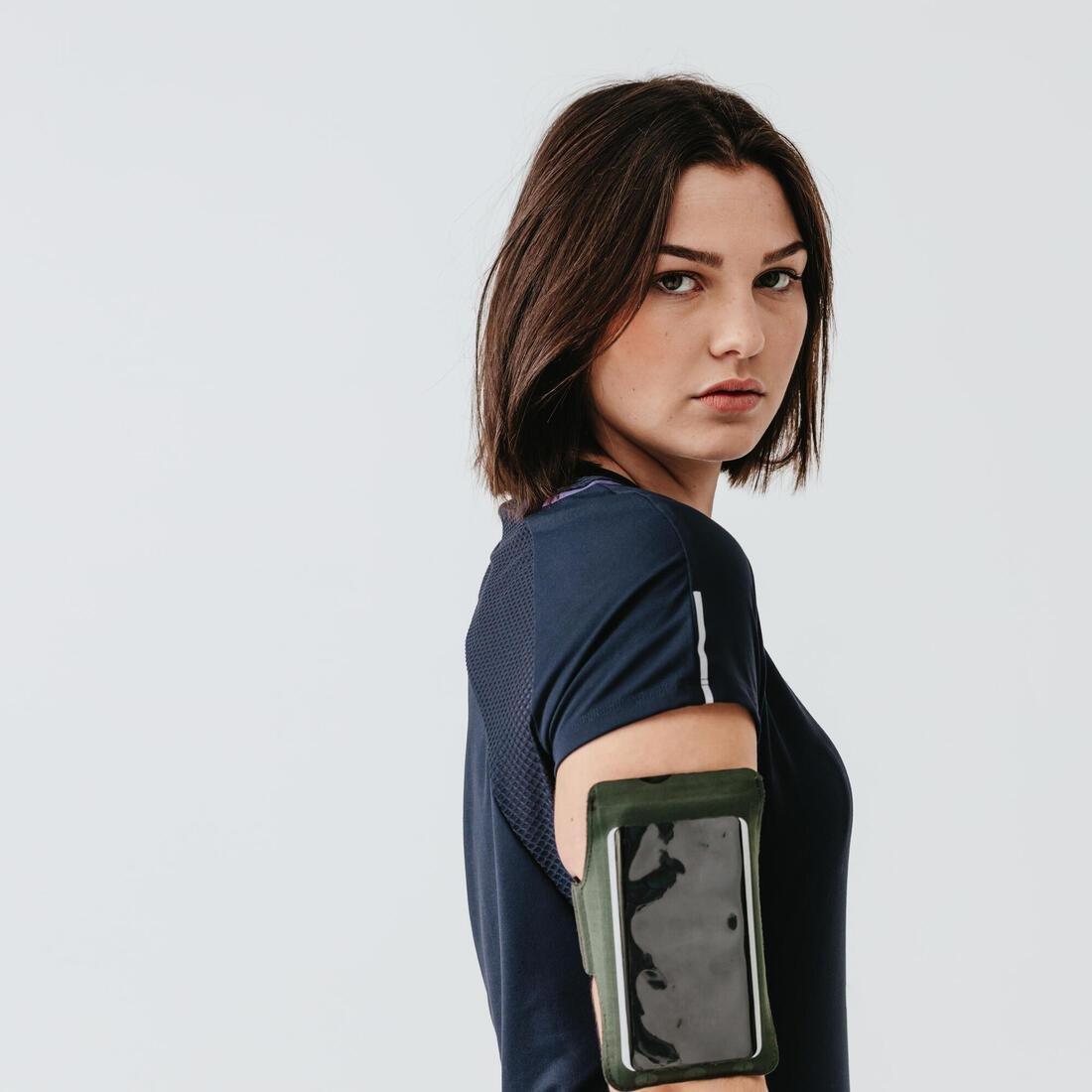 Phone Running Armband, Black Olive, No Color, large image number 1