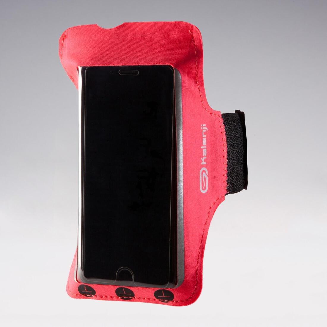 KALENJI - Phone Running Armband, Black Olive