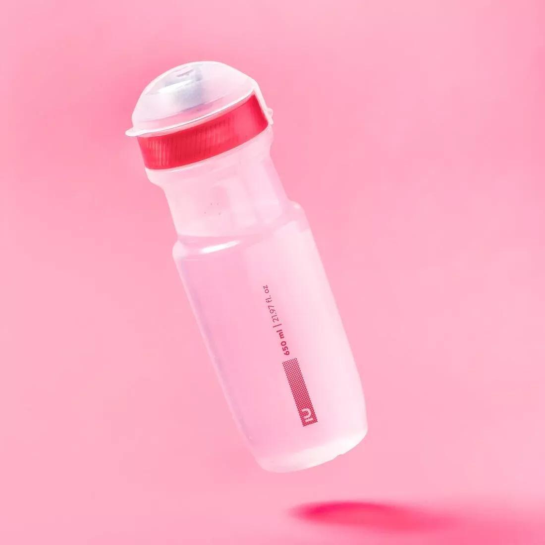 Sports water bottle Pink 650ml, raspberry pink, No Color, large image number 1