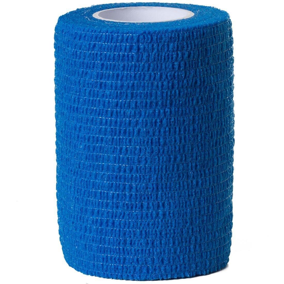 Movable Self-Adhesive Supportive Wrap, Blue, No Color, medium