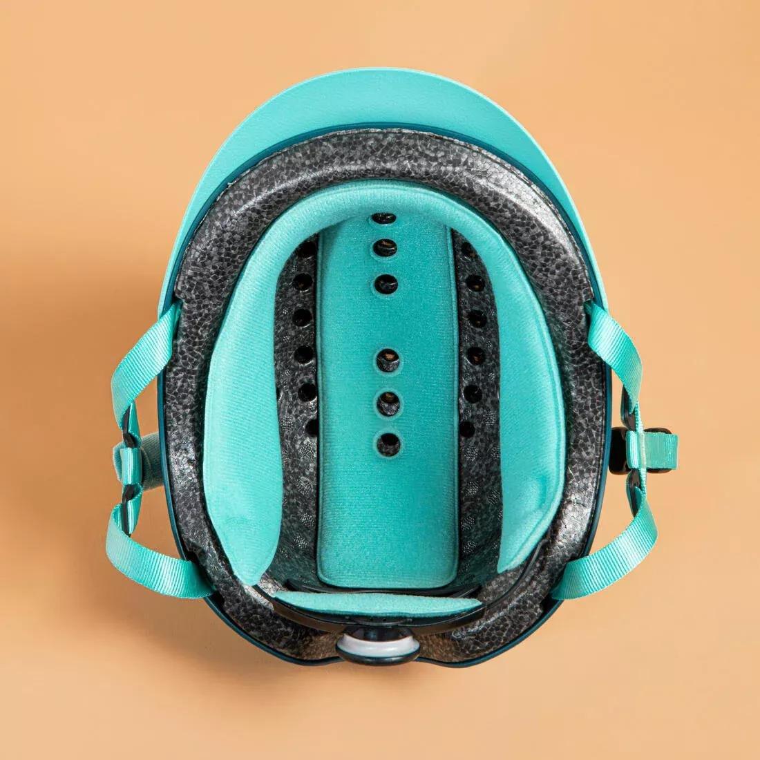 Kids' Horse Riding Helmet 100, teal blue, , large image number 10
