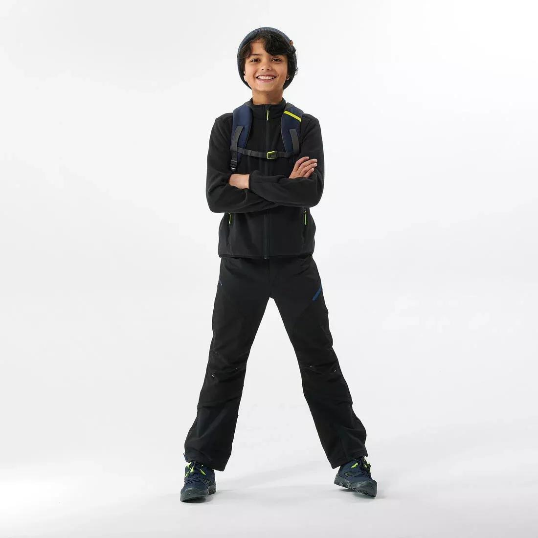 Forclaz 500 Fleece Child, Black, No Color, large image number 3