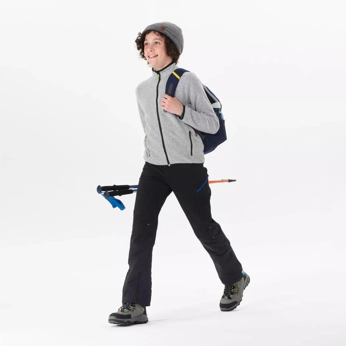 Forclaz 500 Fleece Child, Black, No Color, large image number 8