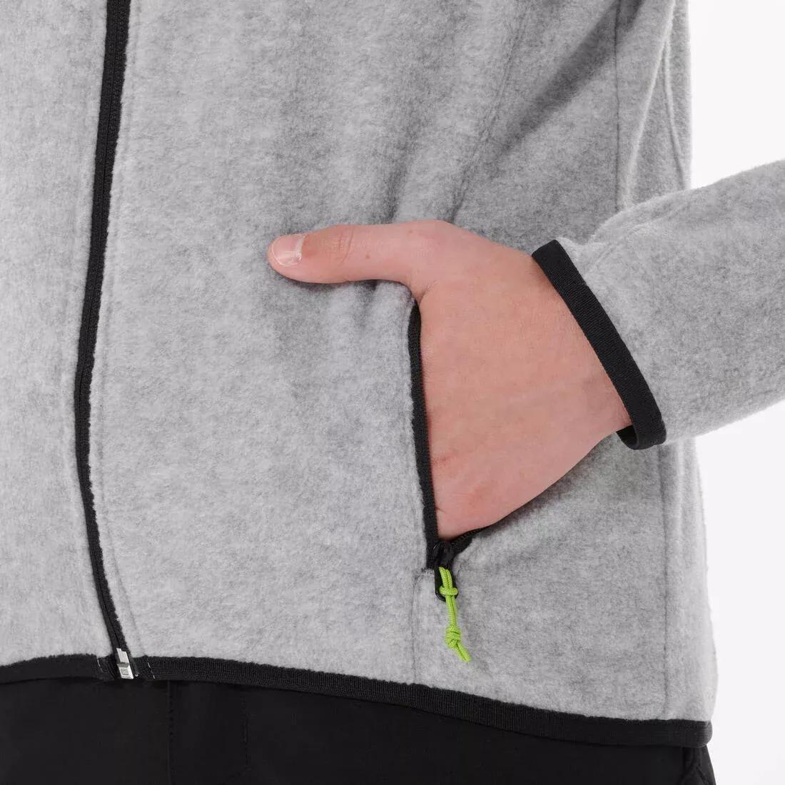 Forclaz 500 Fleece Child, Black, No Color, large image number 10