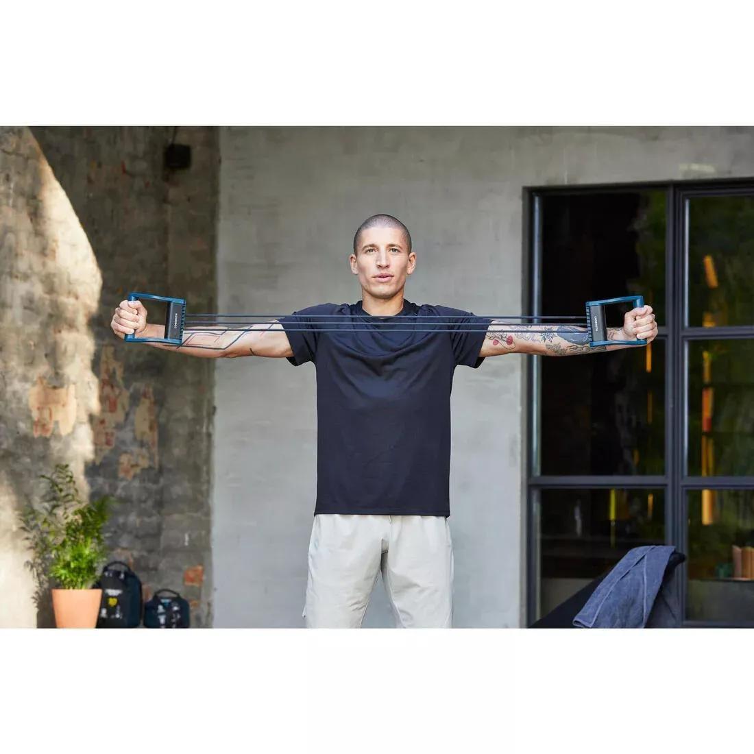 Adjustable Weight Training Expander 5 To 25 Kg, Navy, No Color, large image number 12