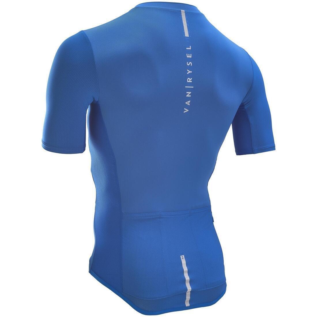 ELECTRIC BLUE Men's Short-Sleeved Road Cycling Summer Jersey Neo Racer, No Color, medium