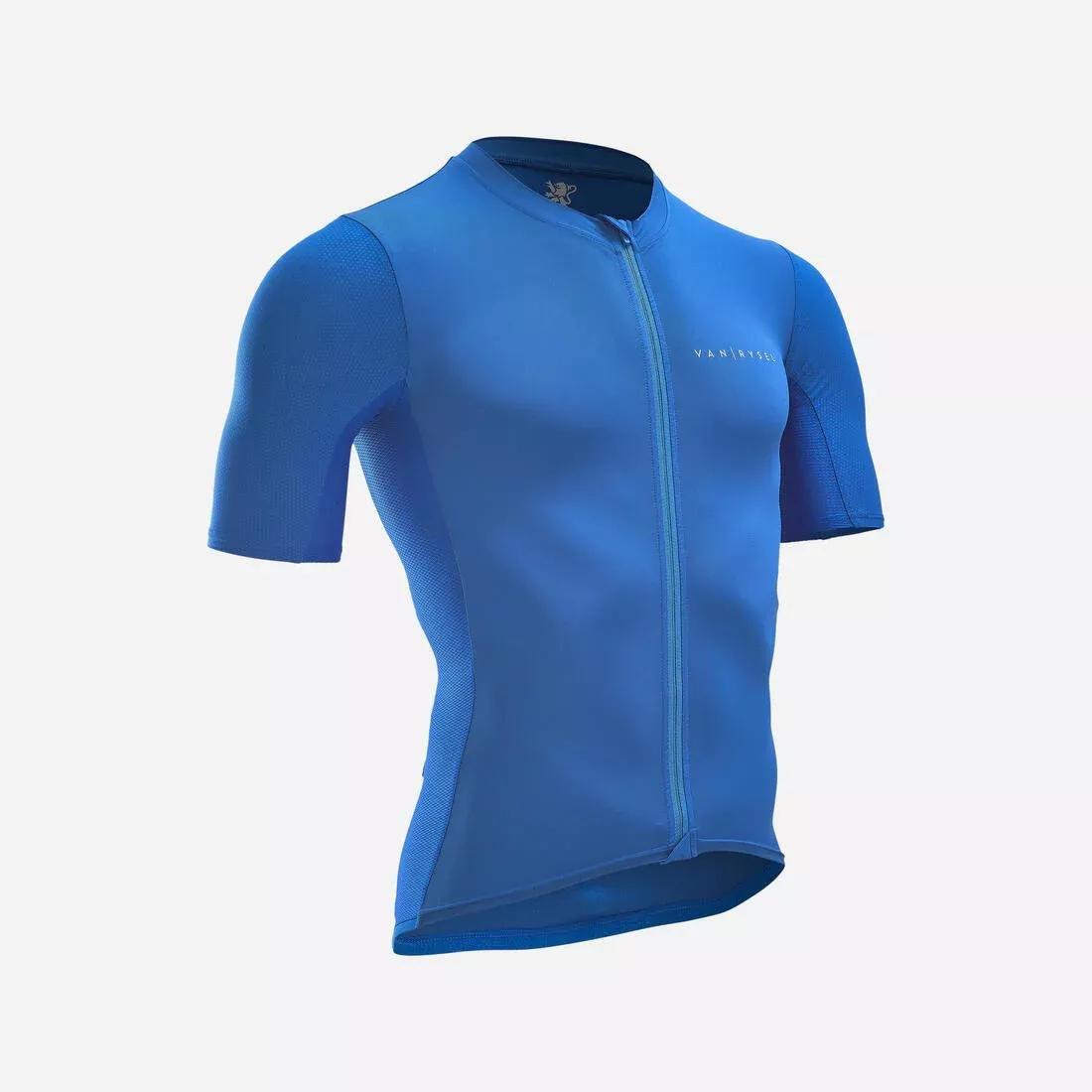 ELECTRIC BLUE Men's Short-Sleeved Road Cycling Summer Jersey Neo Racer, No Color, medium