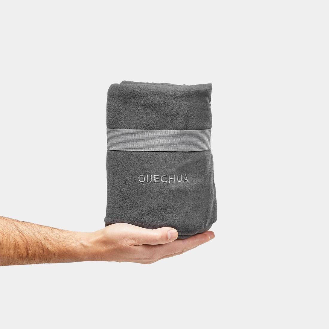 Fleece Blanket - 155 X , Carbon Grey, No Color, large image number 2