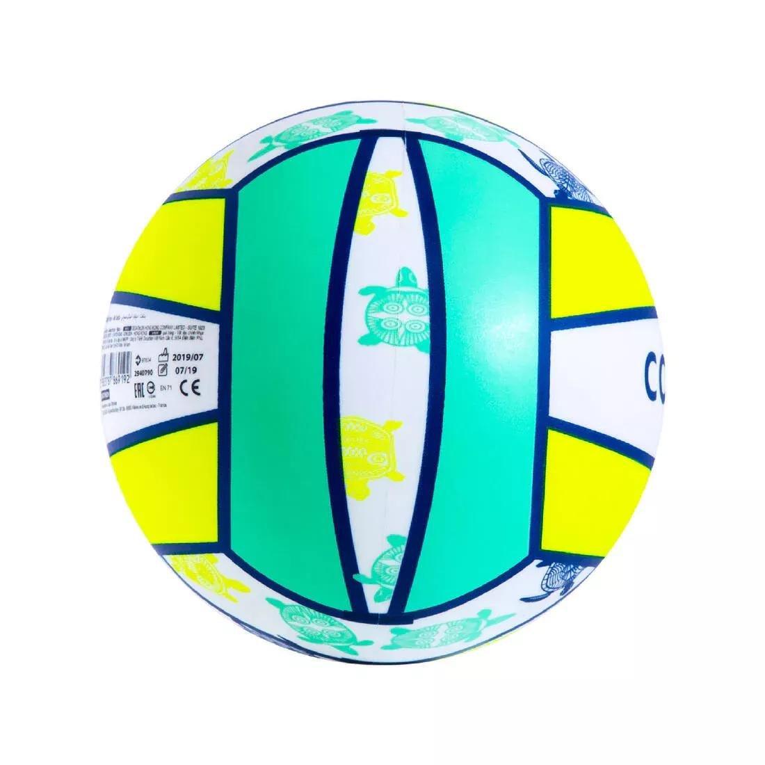 POMEGRANATE PINK Beach Volleyball BV100 Fun - Neon, No Color, large image number 6