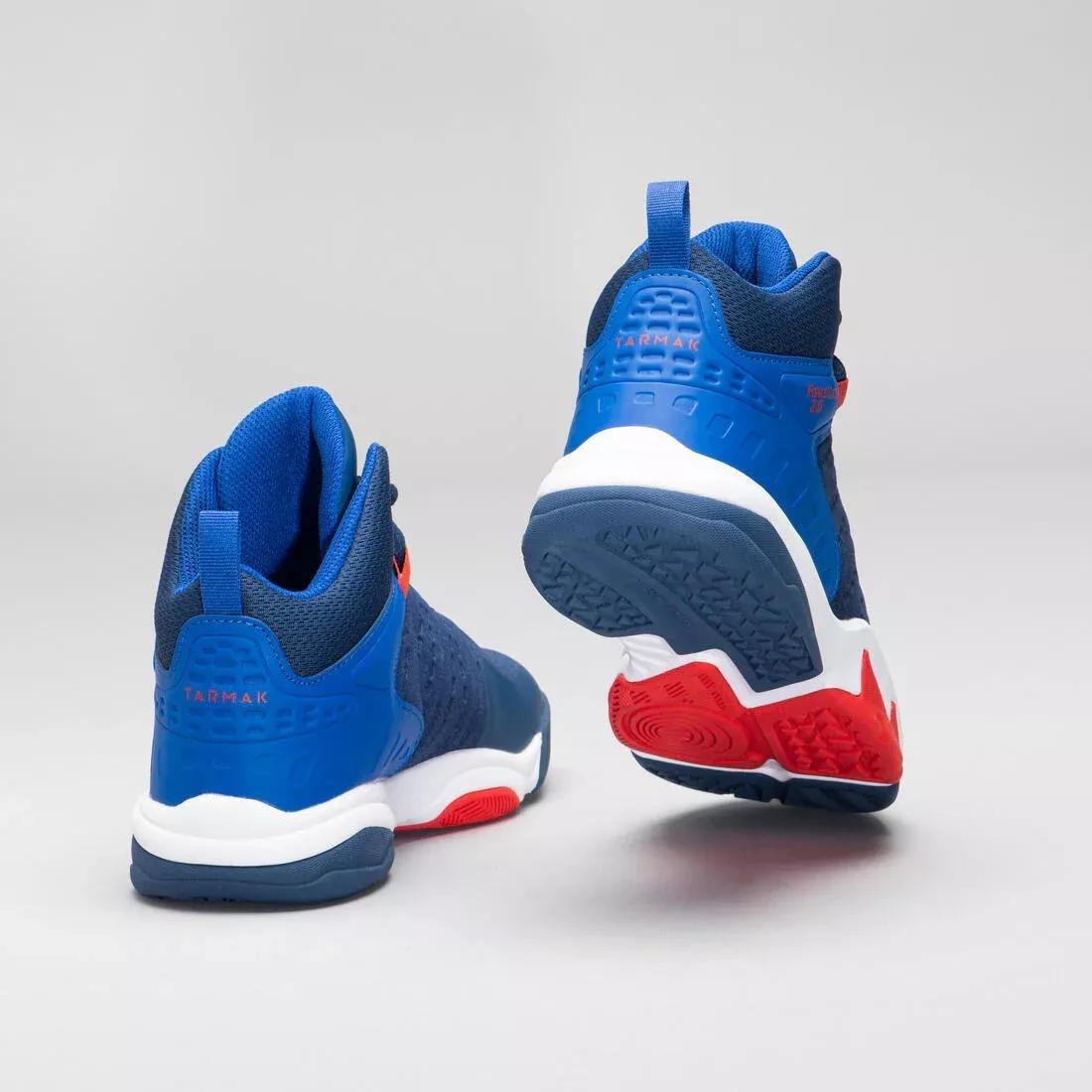 Kids Unisex Intermediate Basketball Shoes - SS500H, galaxy blue, , large image number 11