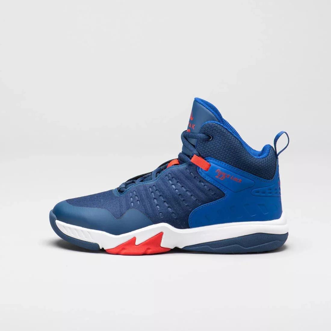 Kids Unisex Intermediate Basketball Shoes - SS500H, galaxy blue, , large image number 12