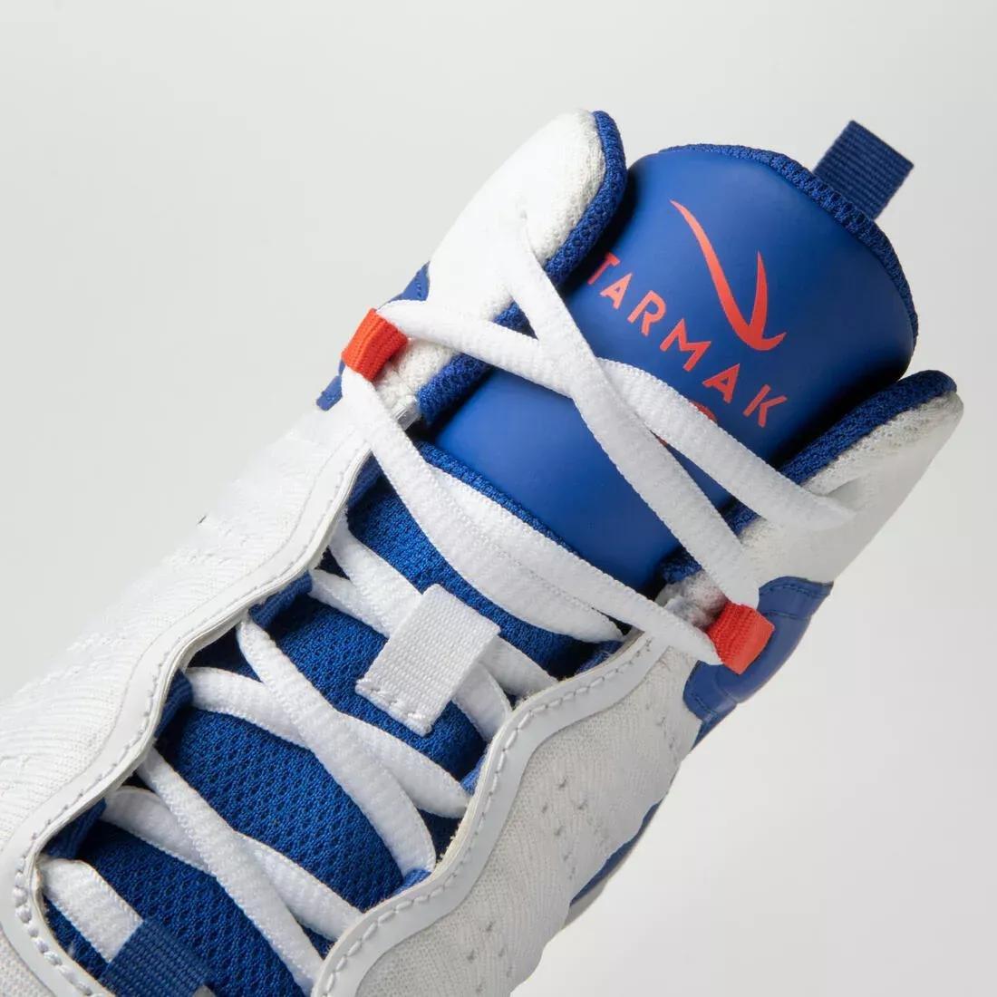Kids Unisex Intermediate Basketball Shoes - Ss500H, White, , large image number 7