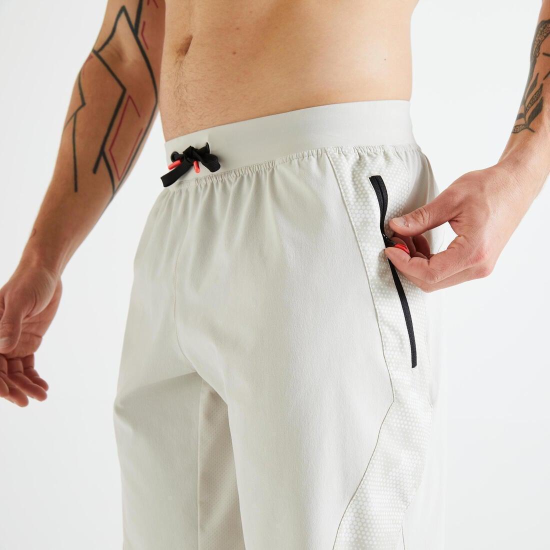 Fitness Training Shorts - Printed, Black, No Color, large image number 5