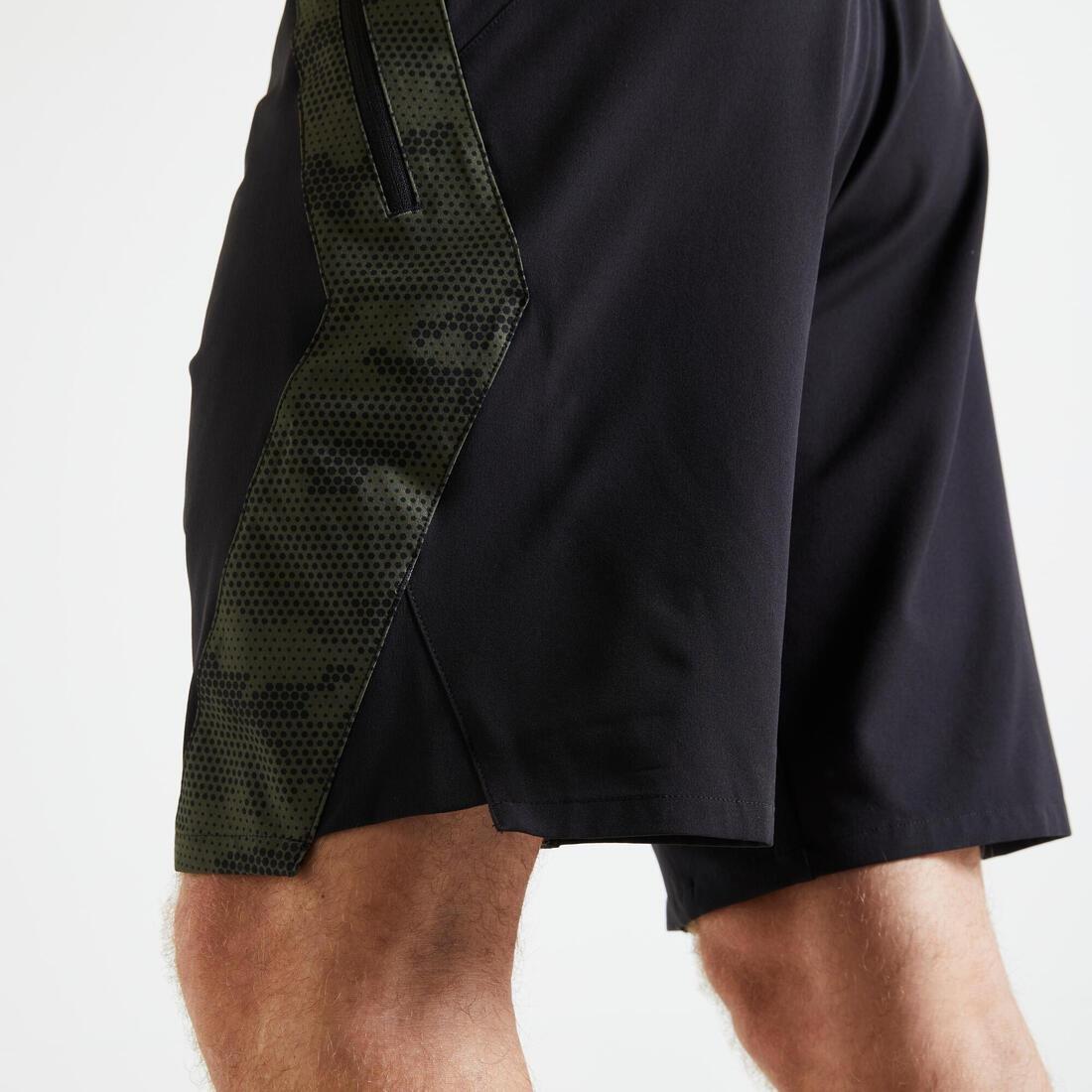 Fitness Training Shorts - Printed, Black, No Color, large image number 13