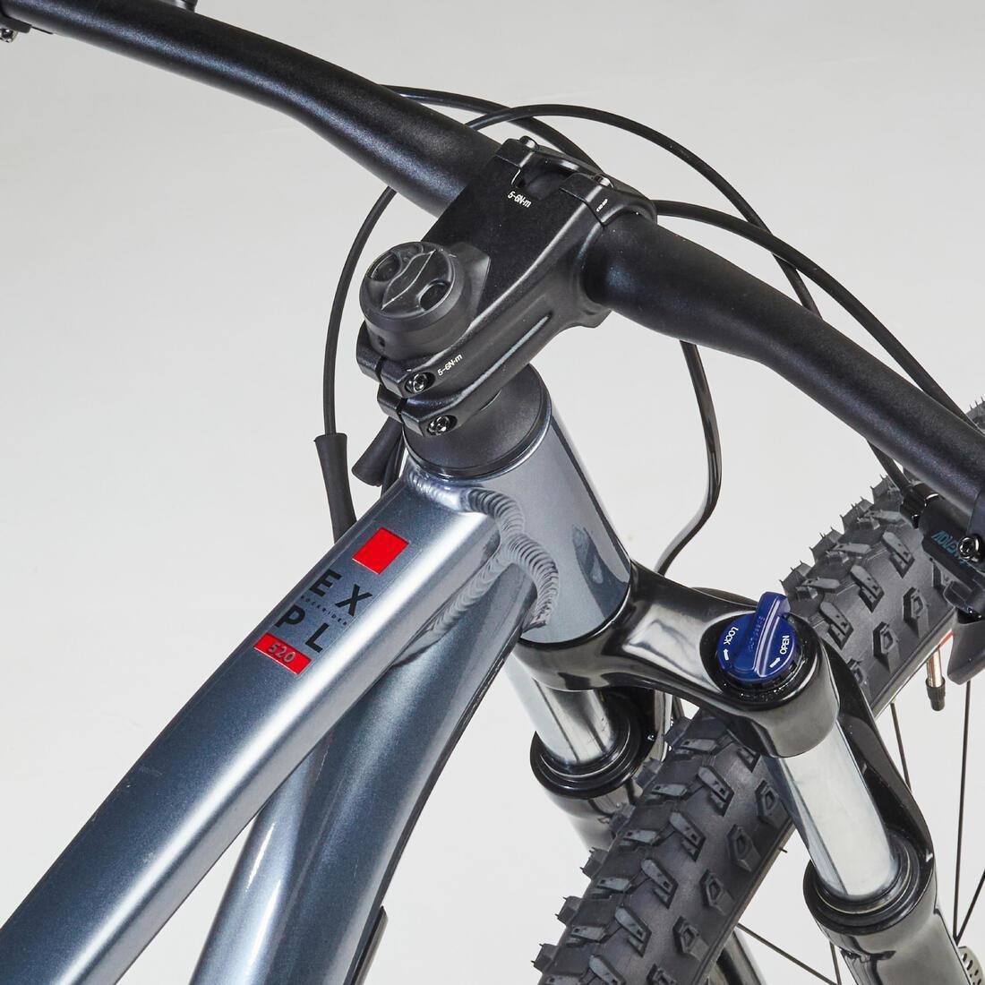 29 Inch Touring Mountain Bike Explore 520, Grey, No Color, large image number 4