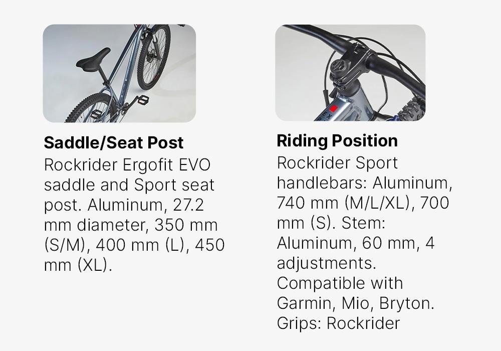 29 Inch Touring Mountain Bike Explore 520, Grey, No Color, medium