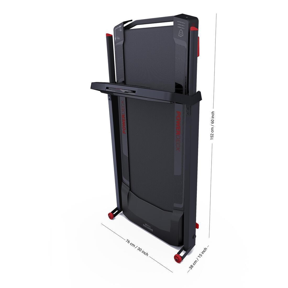 Smart Compact Treadmill Run100E - 14 Km/H, 45 X 120 Cm, No Color, large image number 2