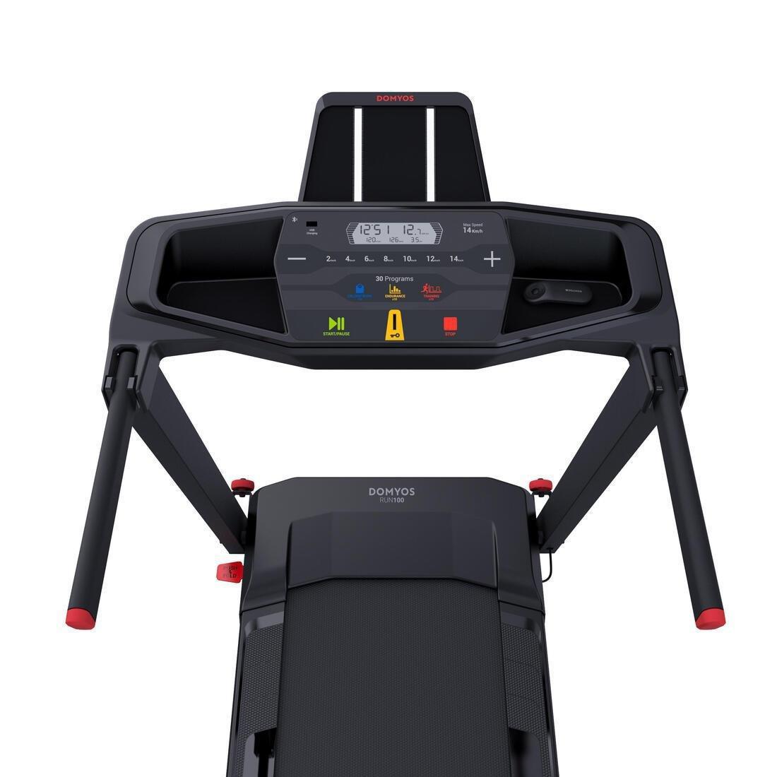 Smart Compact Treadmill Run100E - 14 Km/H, 45 X 120 Cm, No Color, large image number 4