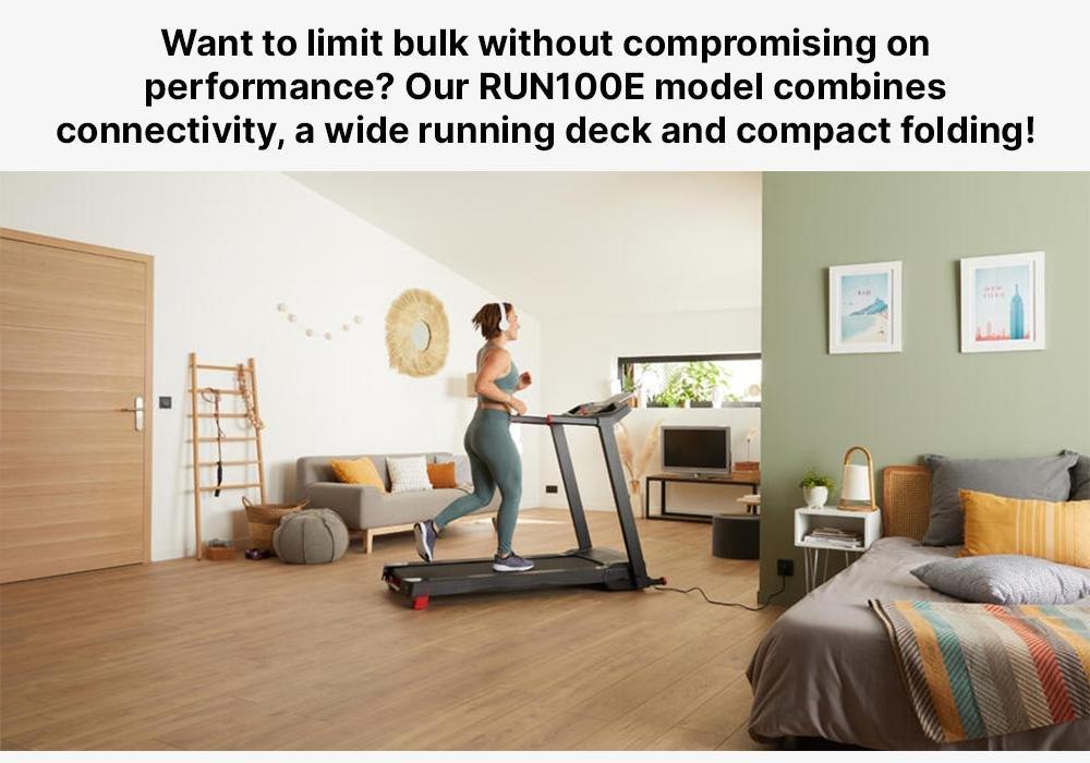 Smart Compact Treadmill Run100E - 14 Km/H, 45 X 120 Cm, No Color, large image number 14