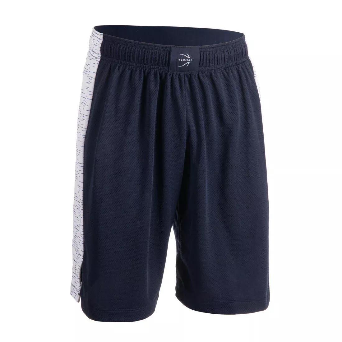 Men's Basketball Shorts SH500, Black, No Color, large image number 13