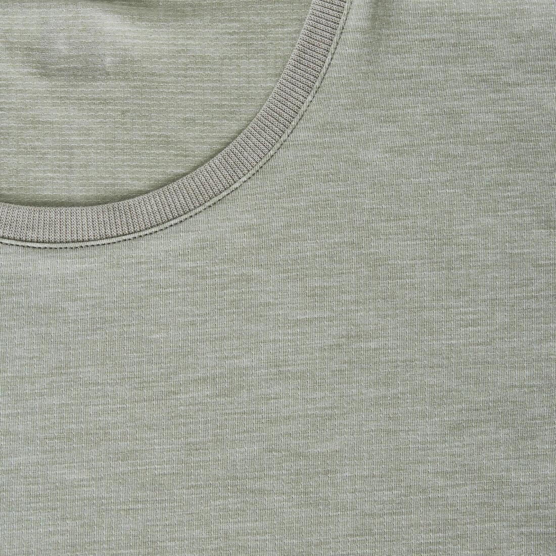 Women Soft And Breathable Running T-Shirt, Khaki, No Color, large image number 14