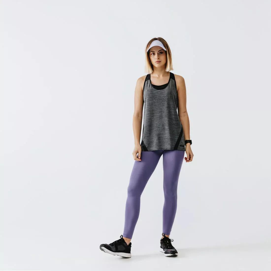 ASH KHAKI GREEN Women's Running Lightweight Tank Top Light, , large image number 5