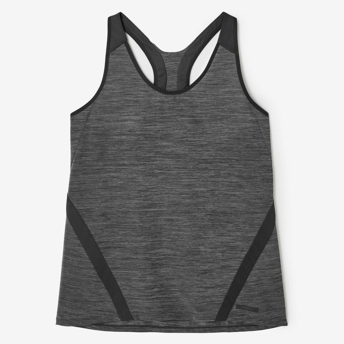 ASH KHAKI GREEN Women's Running Lightweight Tank Top Light, , large image number 8