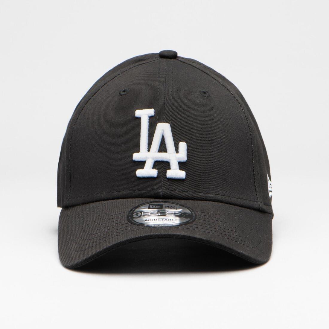 Adult Mlb Baseball Cap 9Forty Los Angeles Dodgers, Black, No Color, large image number 0