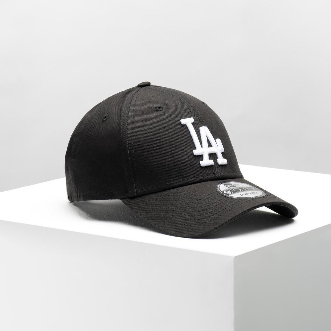 Adult Mlb Baseball Cap 9Forty Los Angeles Dodgers, Black, No Color, large image number 1