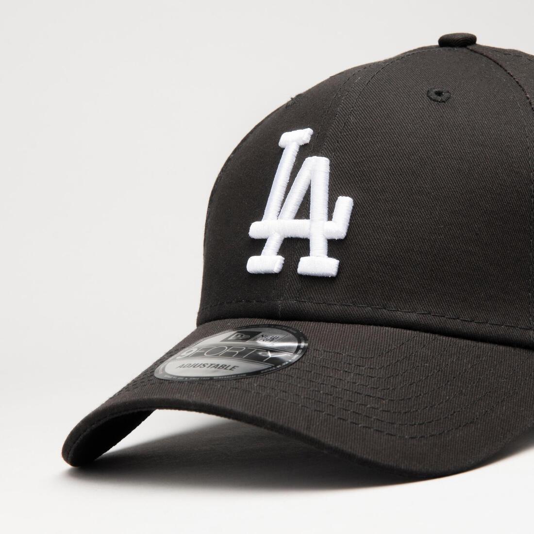 Adult Mlb Baseball Cap 9Forty Los Angeles Dodgers, Black, No Color, large image number 2