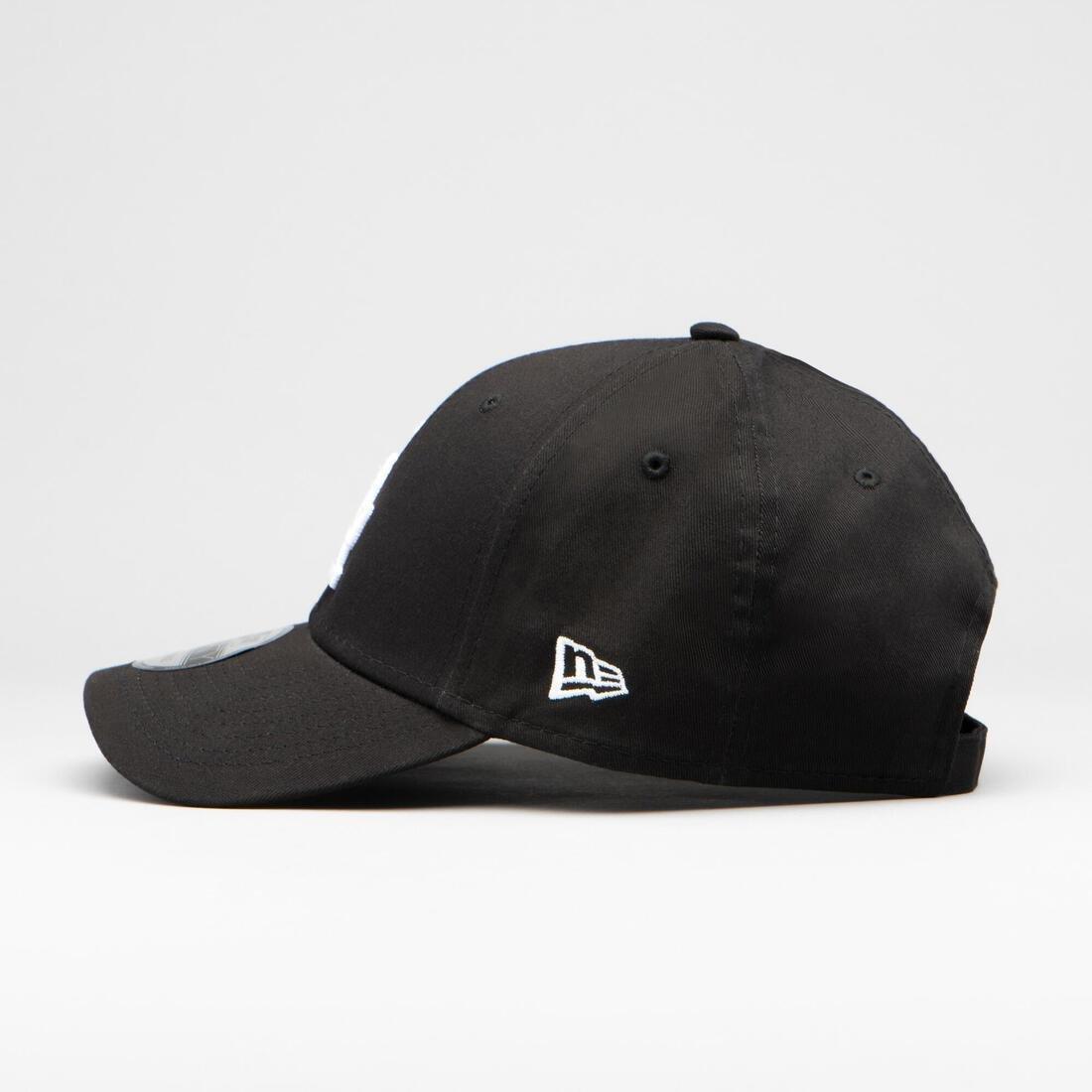Adult Mlb Baseball Cap 9Forty Los Angeles Dodgers, Black, No Color, large image number 3