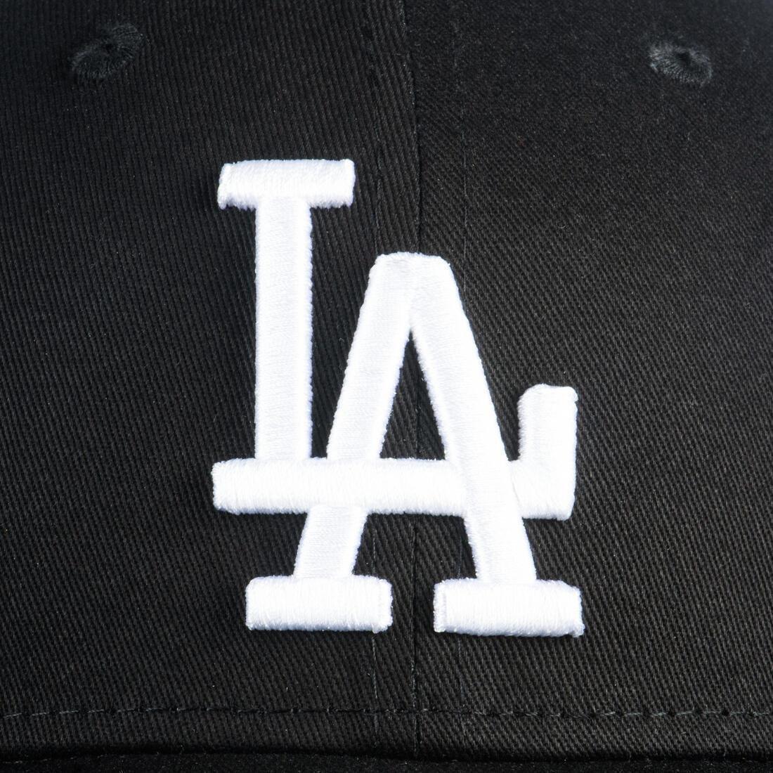 Adult Mlb Baseball Cap 9Forty Los Angeles Dodgers, Black, No Color, large image number 5