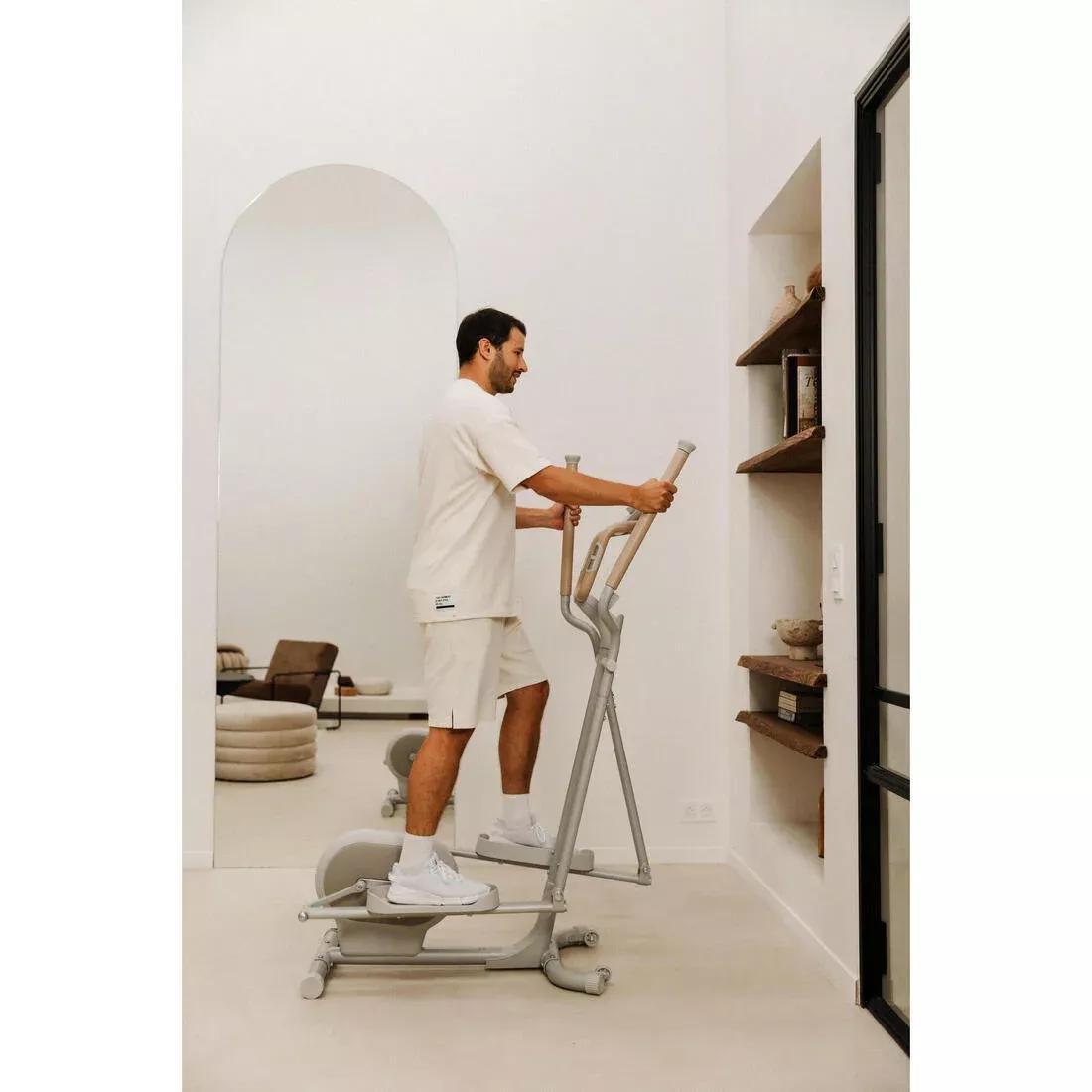 Self-Powered Cross Trainer Initial Elliptical - 300, White, No Color, large image number 7