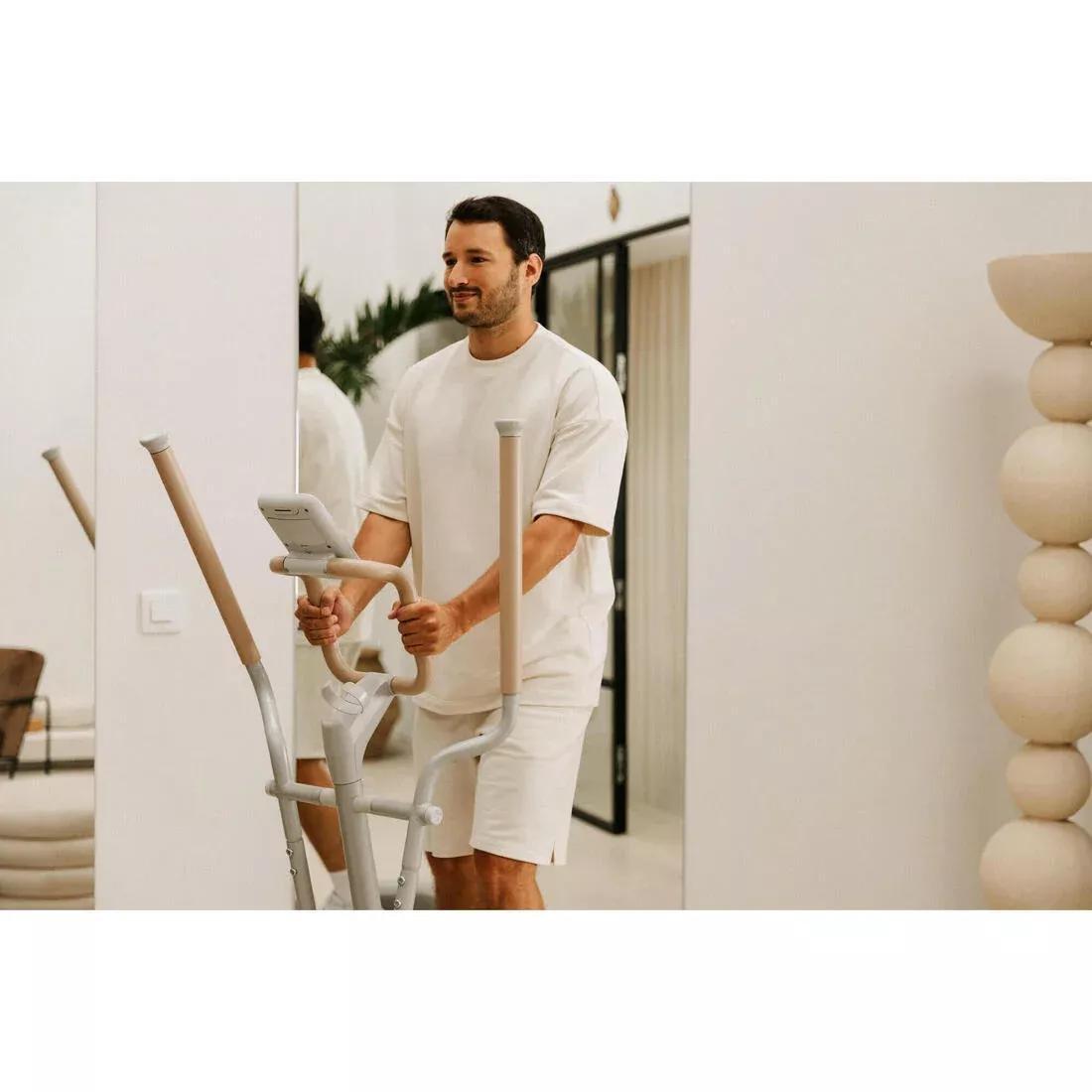 Self-Powered Cross Trainer Initial Elliptical - 300, White, No Color, large image number 8