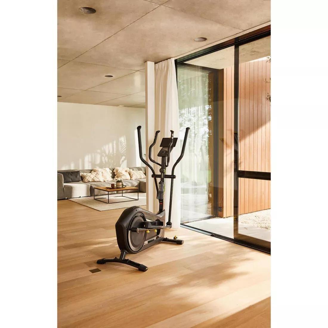 Self-Powered And Connected - E-Connected & Kinomap Compatible Cross Trainer - El540, Black, No Color, large image number 4