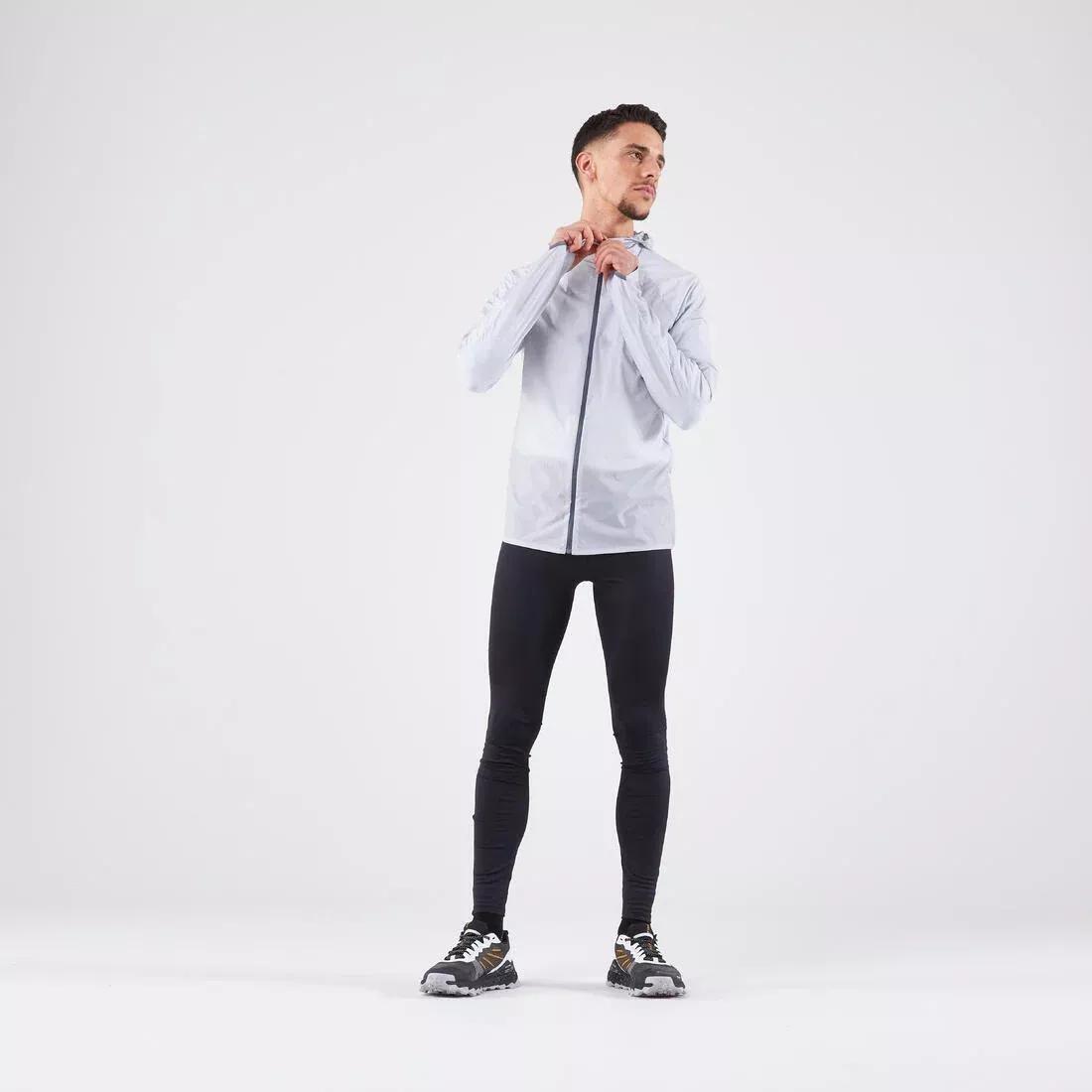 Men's Running & Trail Running Windproof Jacket - KIPRUN Run 900 Wind, silver grey, , large image number 7