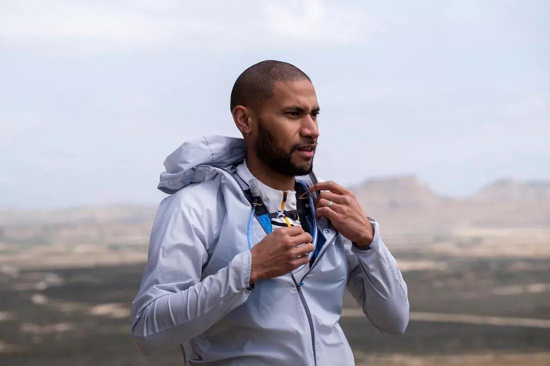 Men's Running & Trail Running Windproof Jacket - KIPRUN Run 900 Wind, silver grey, , large image number 9