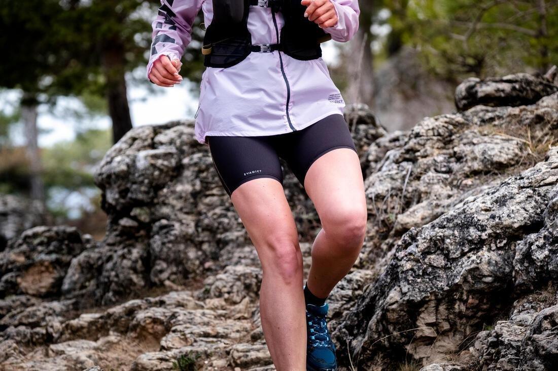 SLATE GREY Women's Running & Trail Running Windproof Jacket - KIPRUN Run 900 Wind - Lilac, , large image number 8