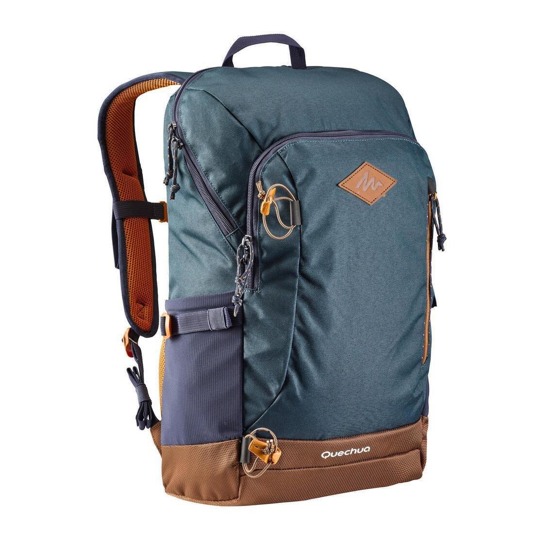 Country Walking Backpack - Nh500 - , Green Grey, No Color, large image number 1