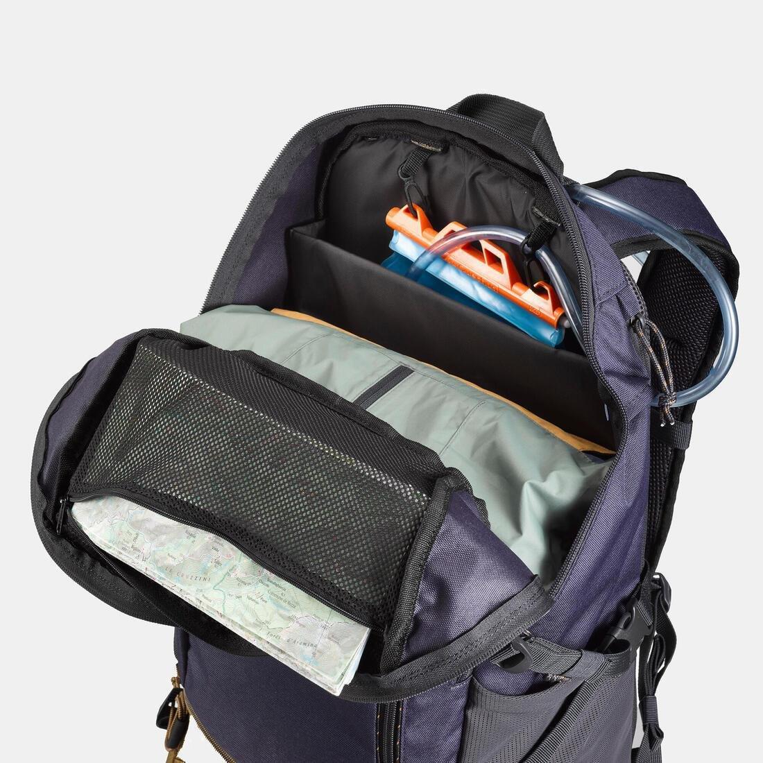 Hiking Backpack 30 L - Nh500, Blue, No Color, large image number 4