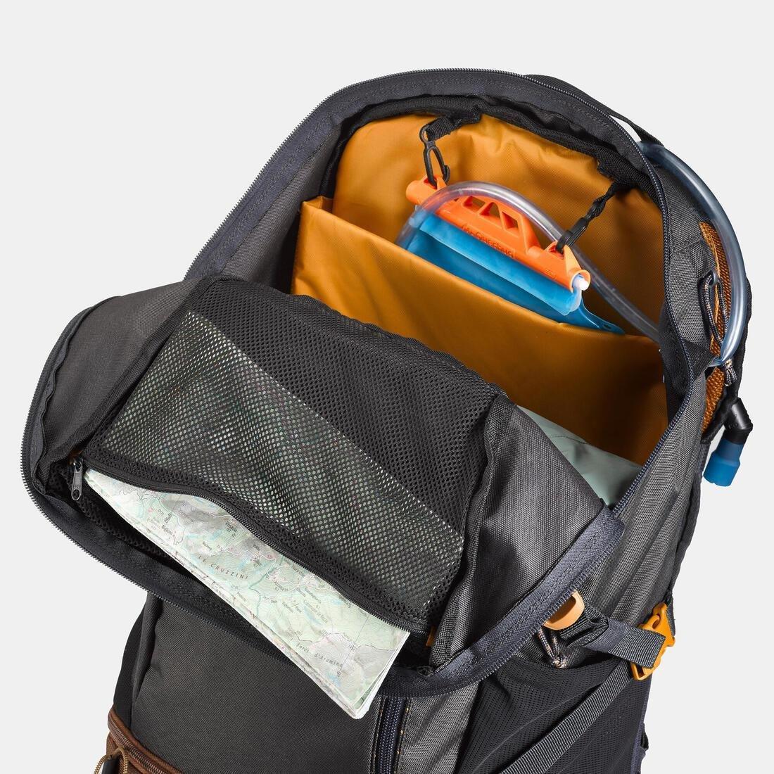 Hiking Backpack, NH500, Green Grey, No Color, large image number 7