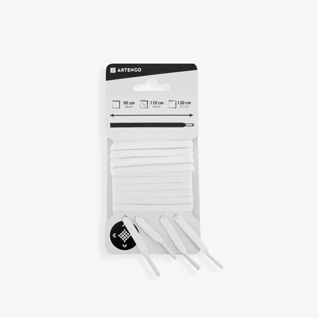 ULTRA WHITE Flat Shoe Laces, , medium