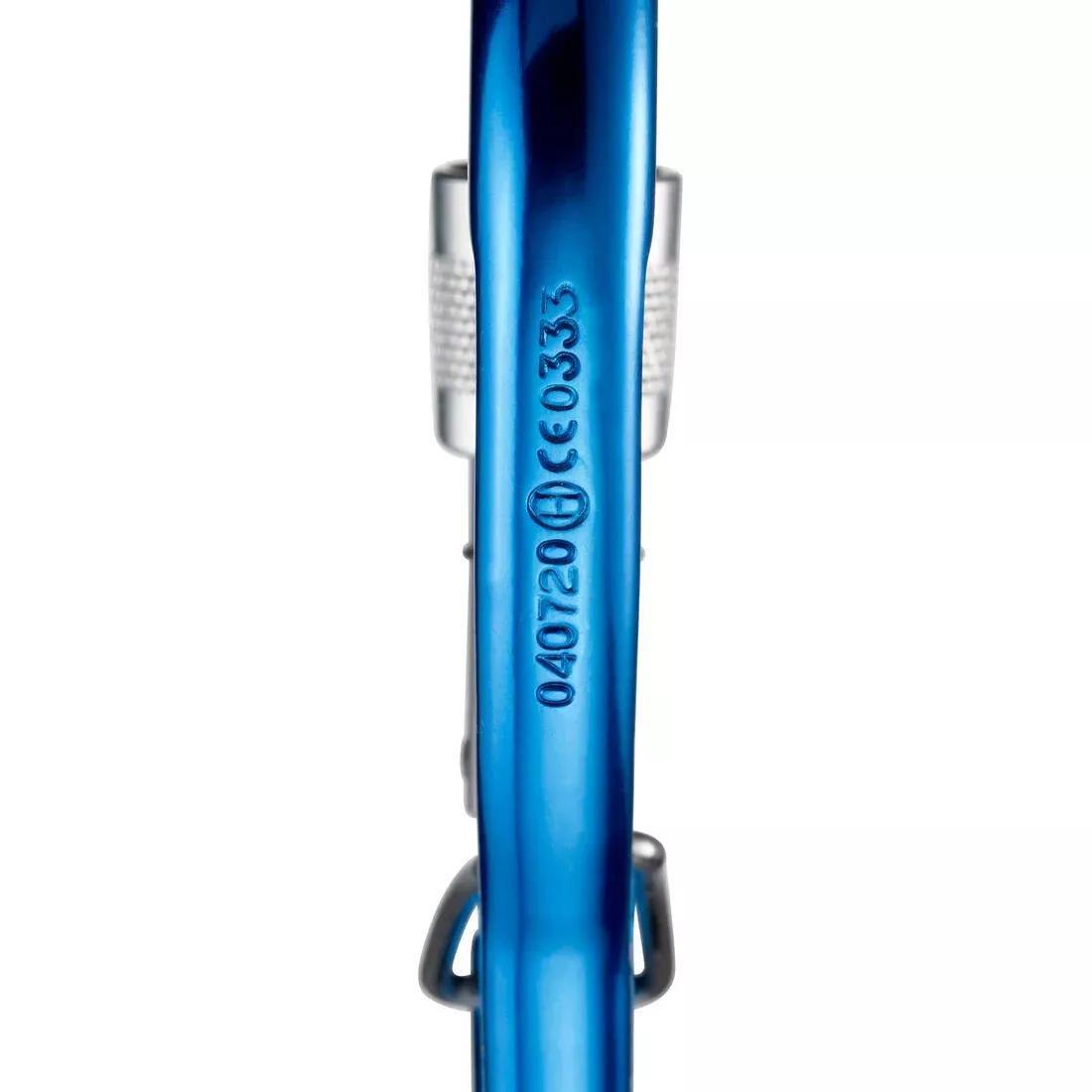DEFAULT SCREWGATE HMS CARABINER BLC GOLIATH SECURE - BLUE, No Color, large image number 5